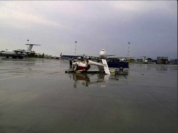 При столкновении двух самолетов в аэропорту Минска никто не пострадал