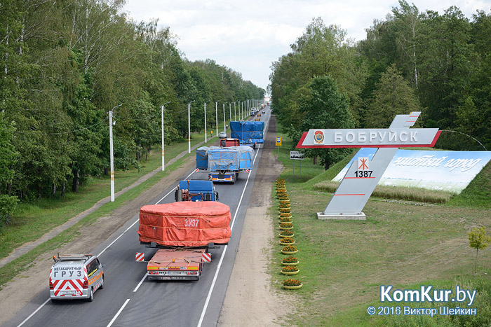 Как доставляли новое оборудование на бобруйскую «Белшину»?