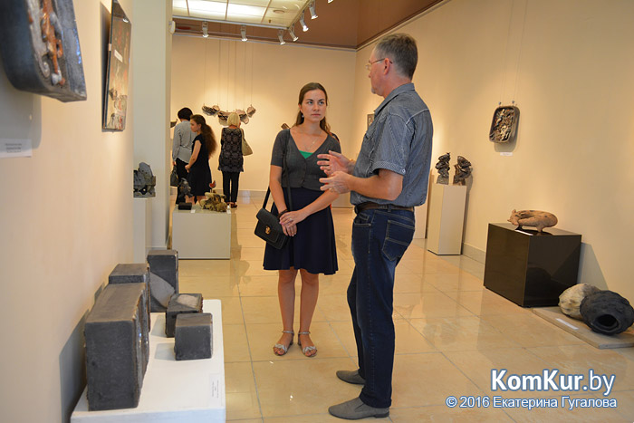 В Бобруйске открылась итоговая выставка пленэра «АРТ-Жыжаль»