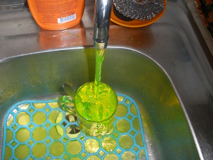 Почему вода в Бобруйске позеленела?