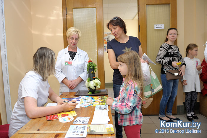 Необычная акция, посвященная Дню здорового питания, прошла в Бобруйске 