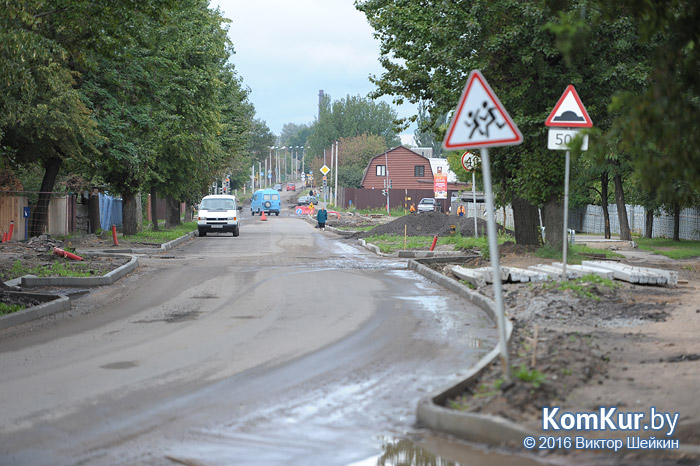 Капитальный ремонт улицы Гоголя близок к завершению?