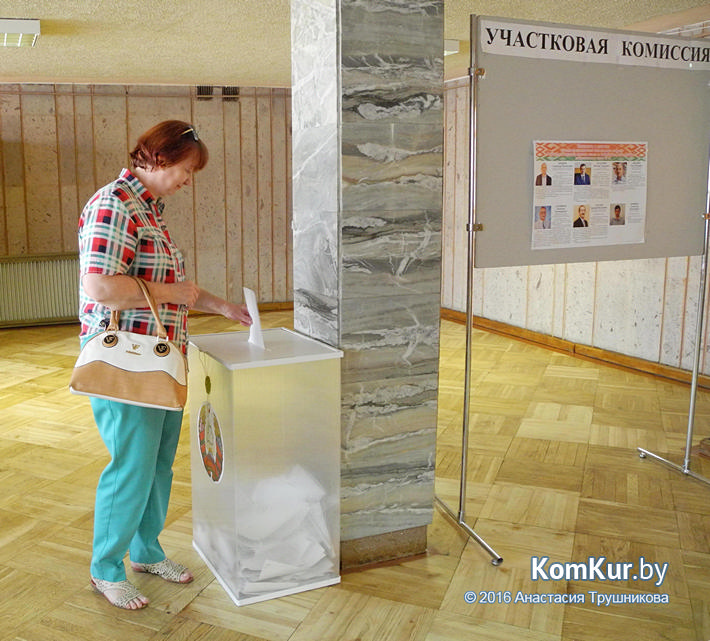 Выборы в Бобруйске состоялись (Фоторепортаж)