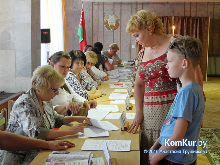 Выборы в Бобруйске состоялись (Фоторепортаж)