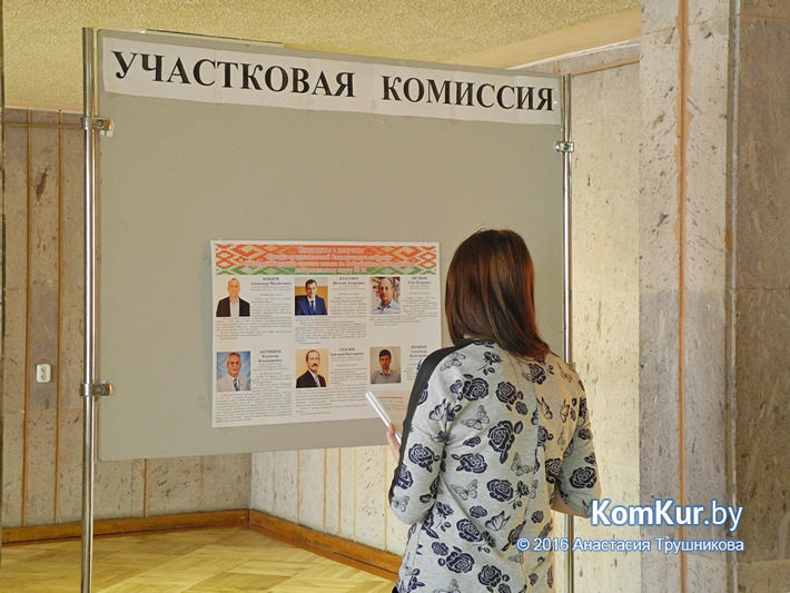 Выборы в Бобруйске состоялись (Фоторепортаж)
