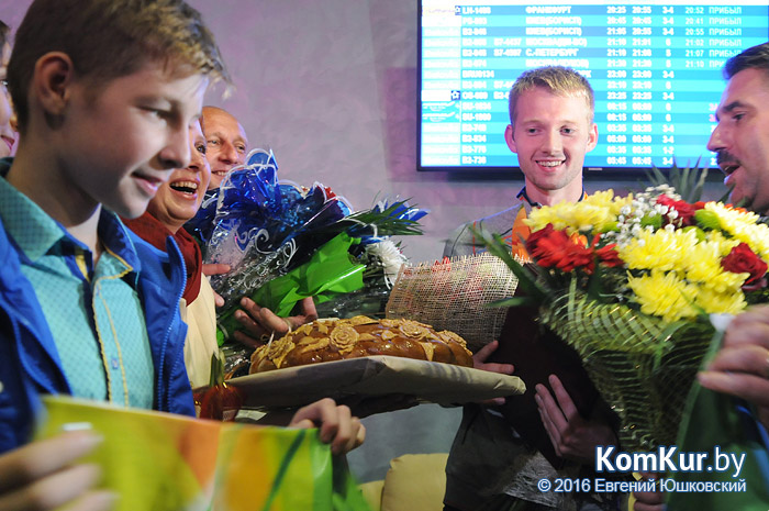 «Коммерческий курьер» встретил Игоря Бокого в Минском аэропорту