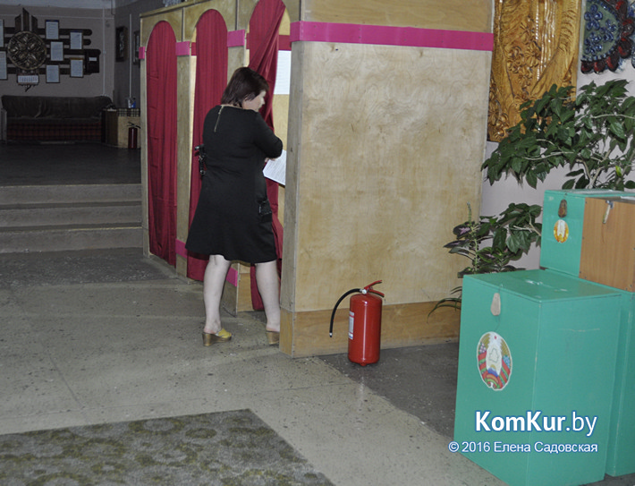 Выборы в Бобруйске состоялись (Фоторепортаж)