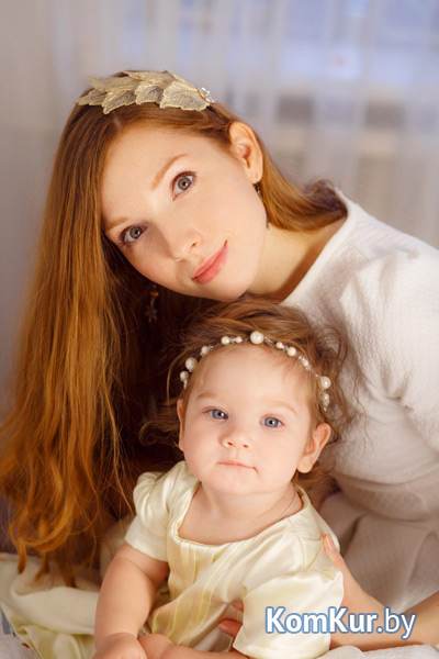 Татьяна РУСЕЦКАЯ, молодая мама