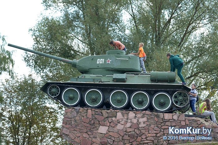 День танкиста отметили в Бобруйске