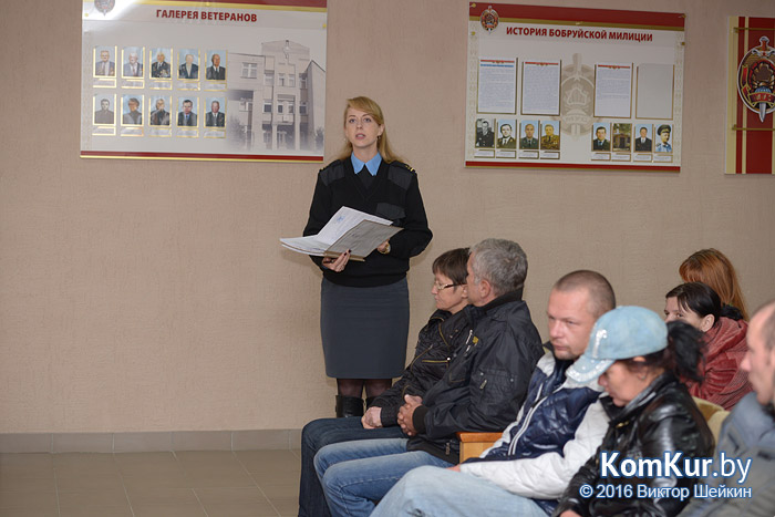 На выездном заседании суда в Бобруйске рассмотрели сразу восемь уголовных дел