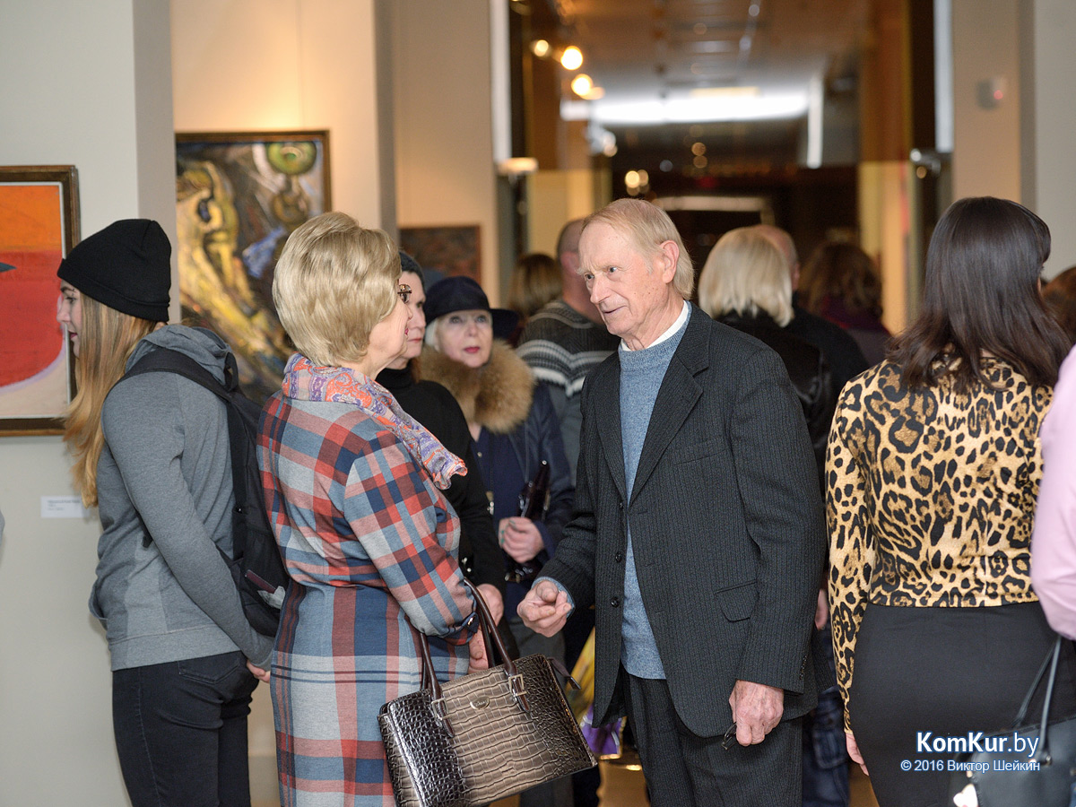 Выставка Рубцова в Бобруйске