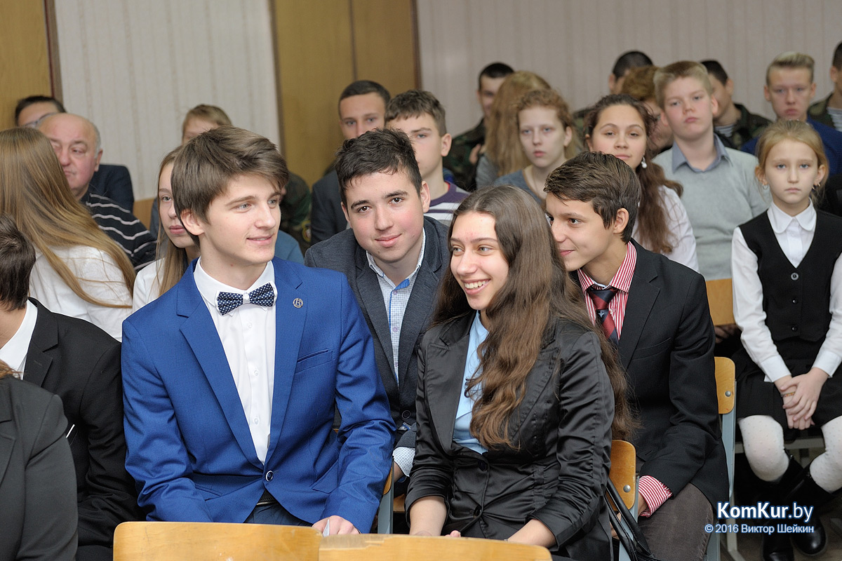 Бобруйская школа говорит по-немецки