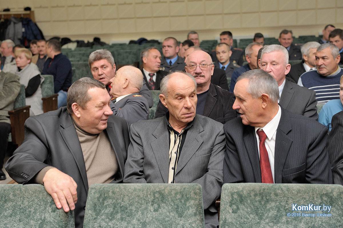 В Бобруйске чествовали ветеранов милиции