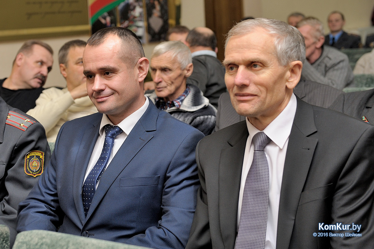 В Бобруйске чествовали ветеранов милиции