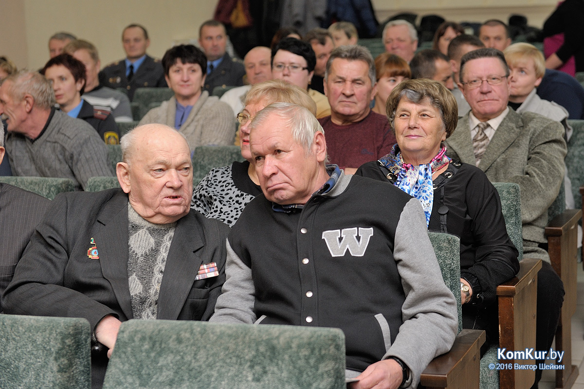 В Бобруйске чествовали ветеранов милиции