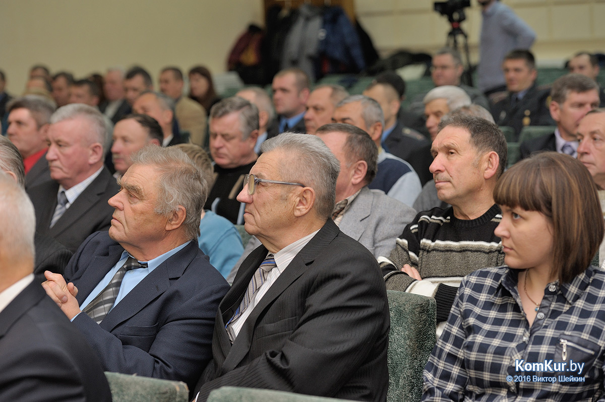 В Бобруйске чествовали ветеранов милиции