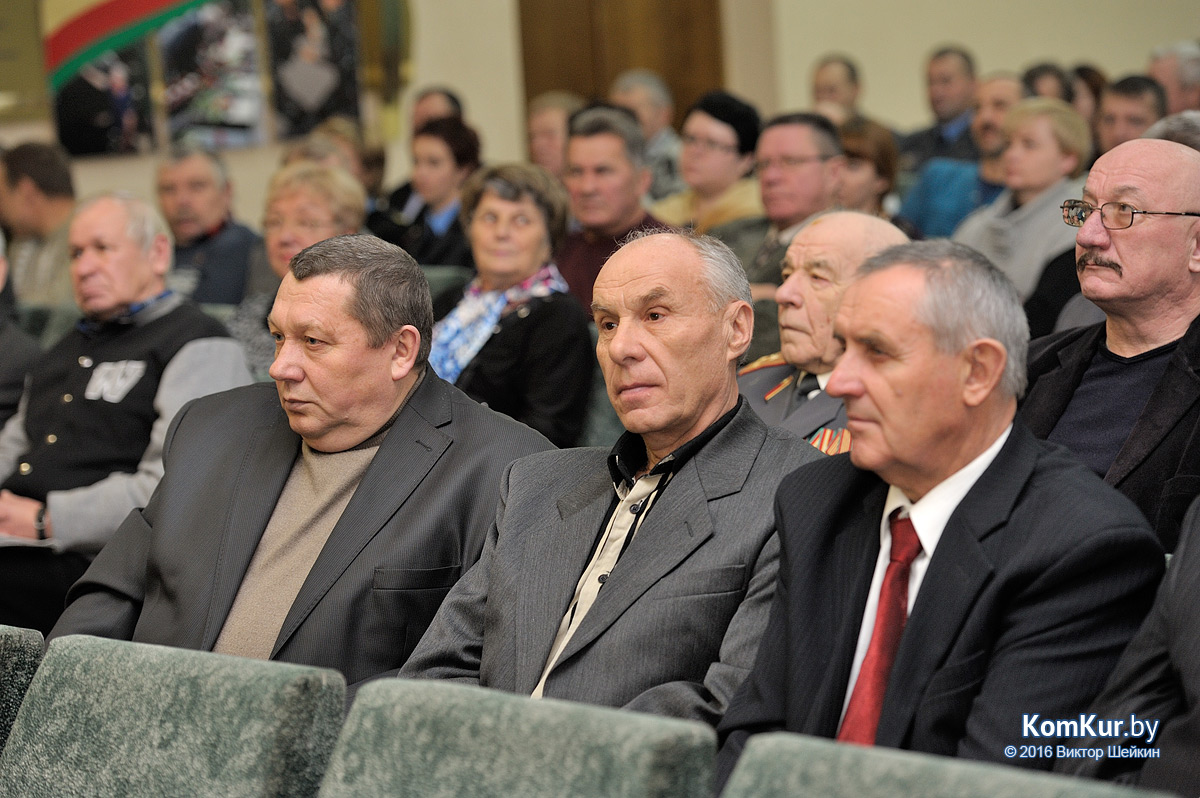 В Бобруйске чествовали ветеранов милиции