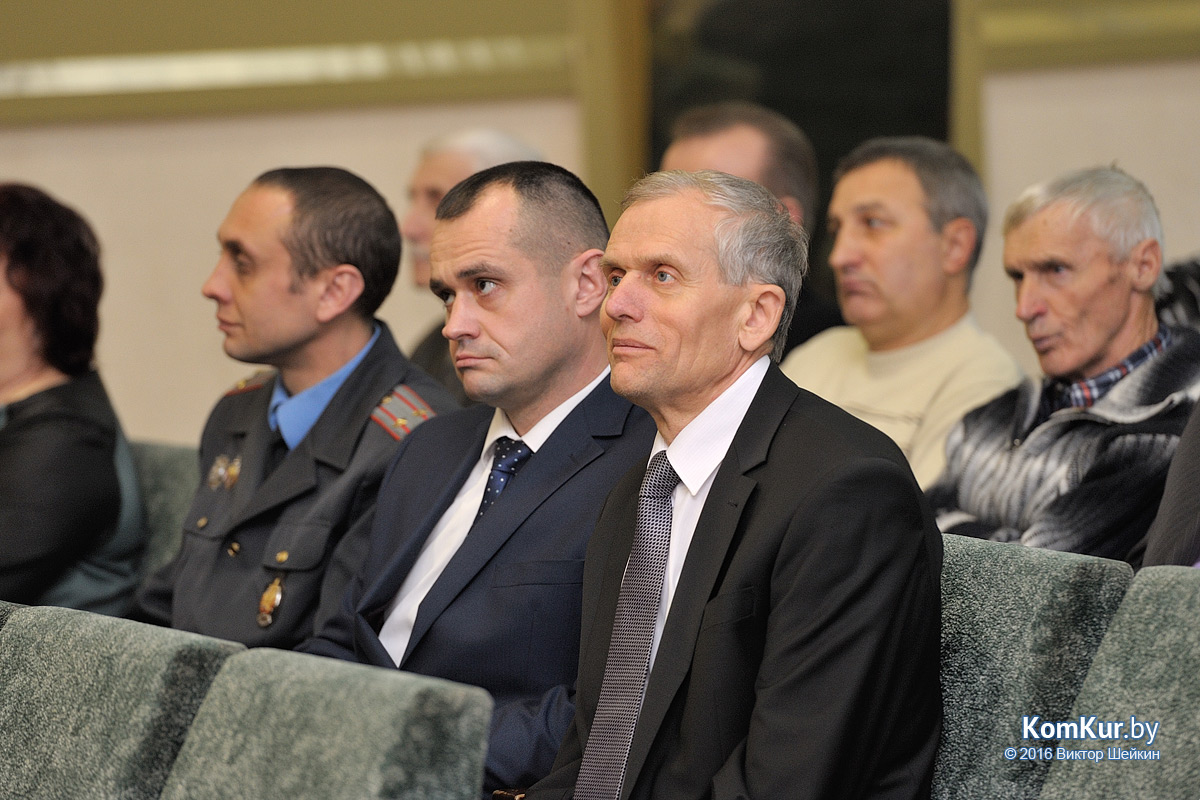 В Бобруйске чествовали ветеранов милиции