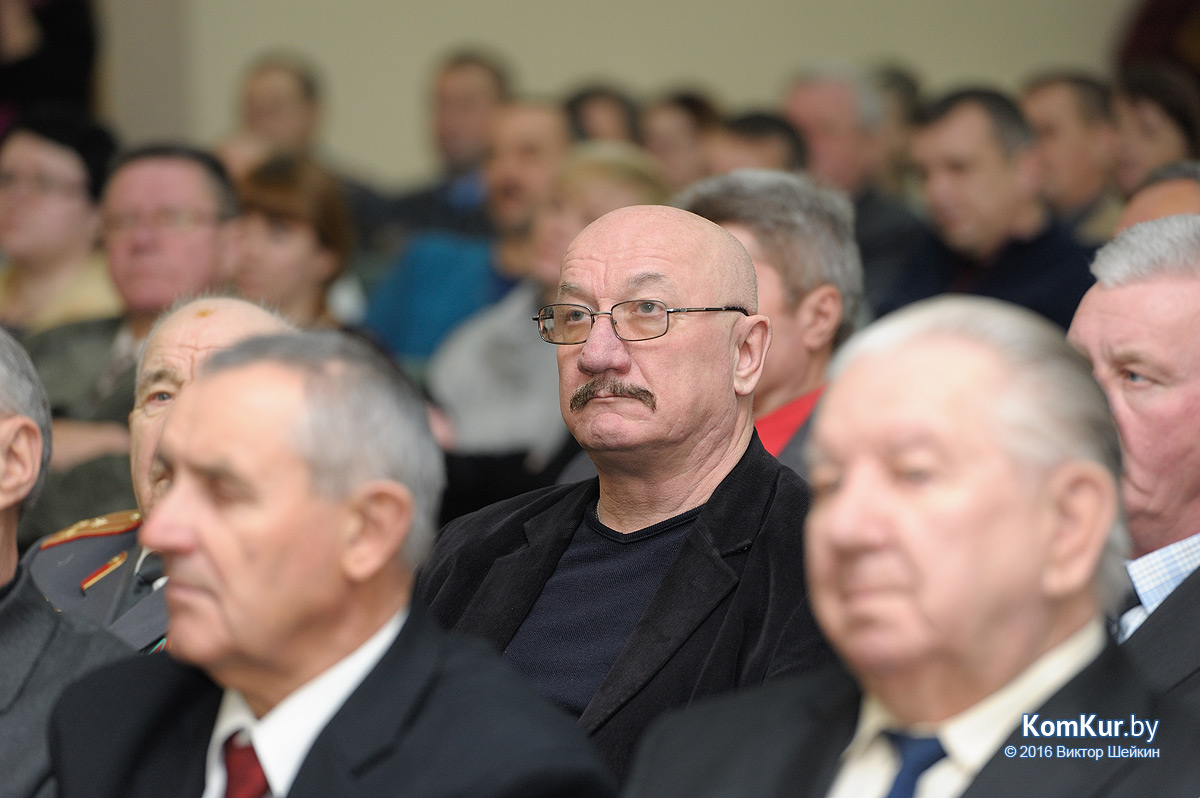 В Бобруйске чествовали ветеранов милиции