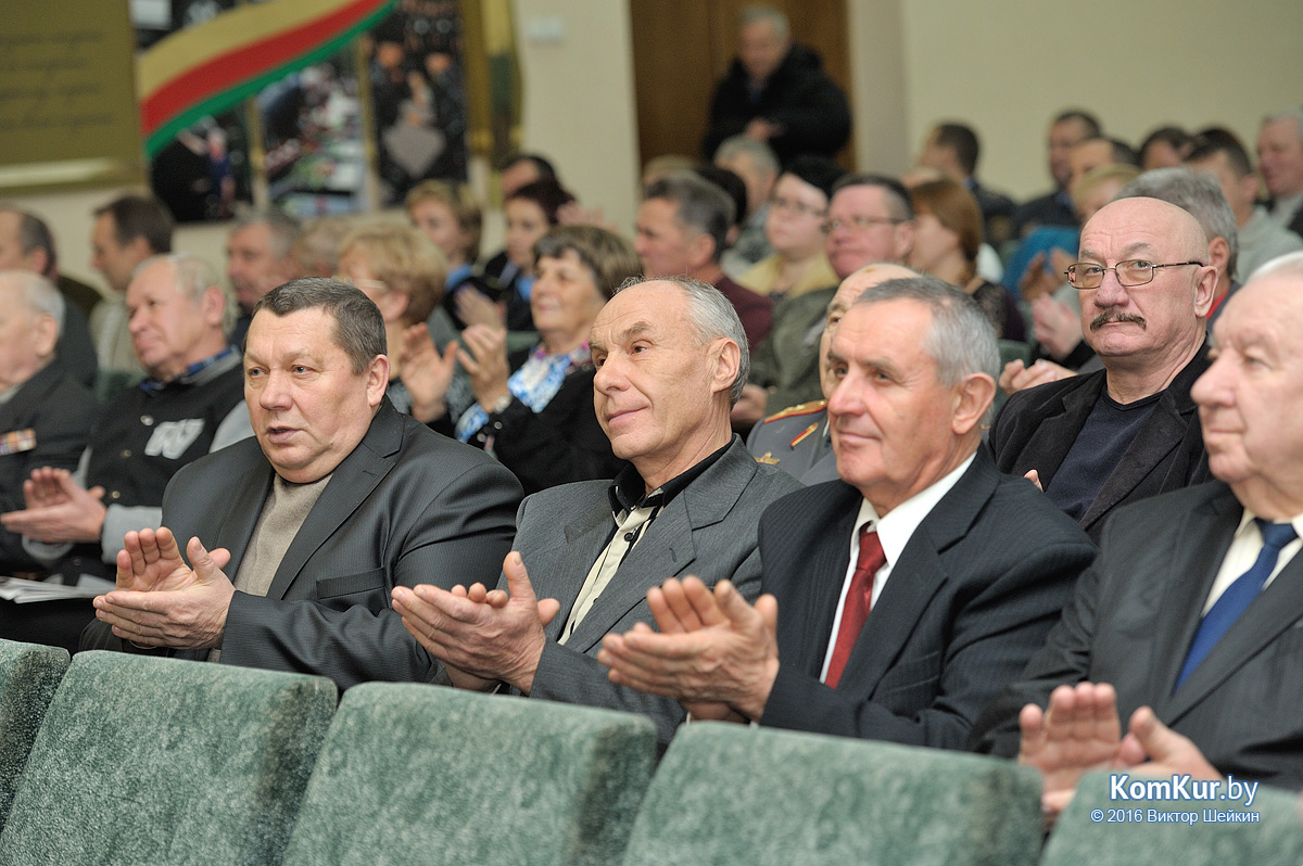 В Бобруйске чествовали ветеранов милиции