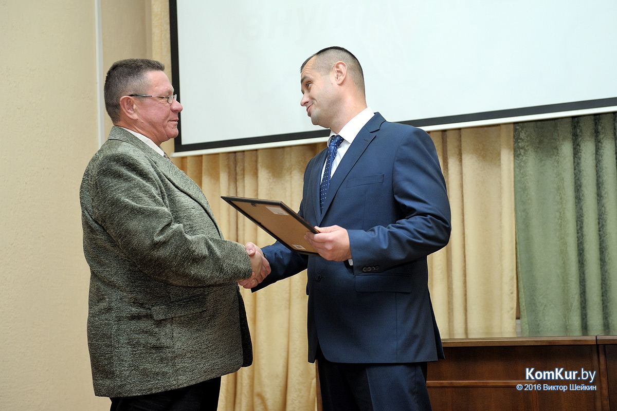 В Бобруйске чествовали ветеранов милиции