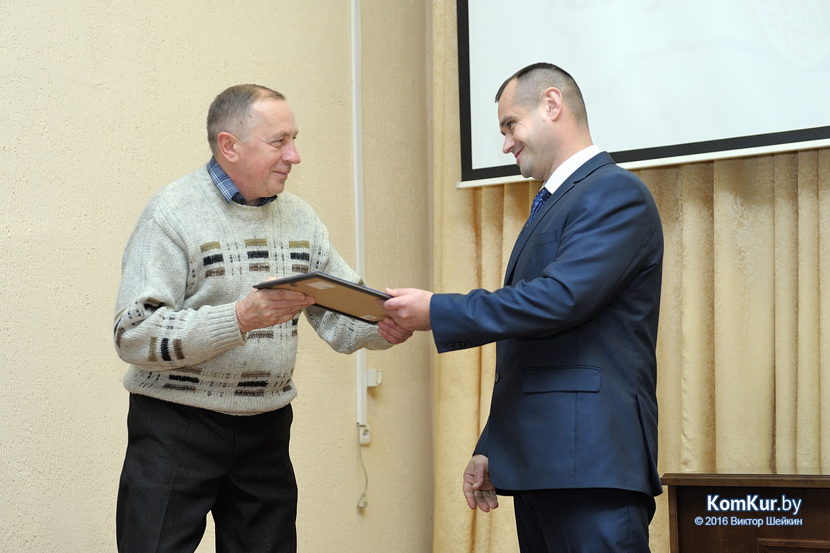 В Бобруйске чествовали ветеранов милиции