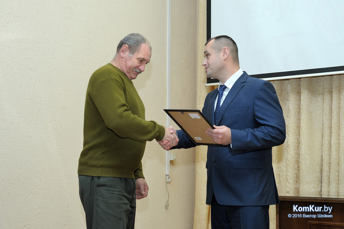 В Бобруйске чествовали ветеранов милиции