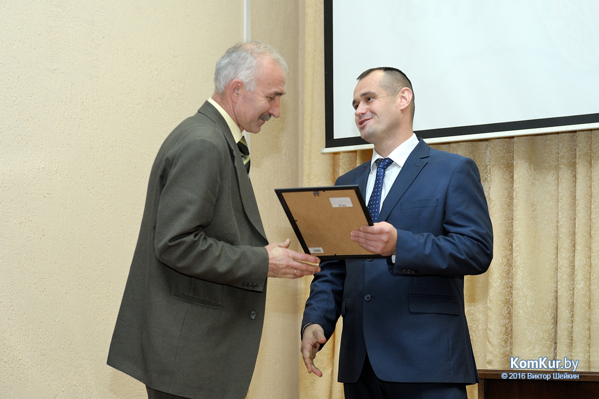 В Бобруйске чествовали ветеранов милиции