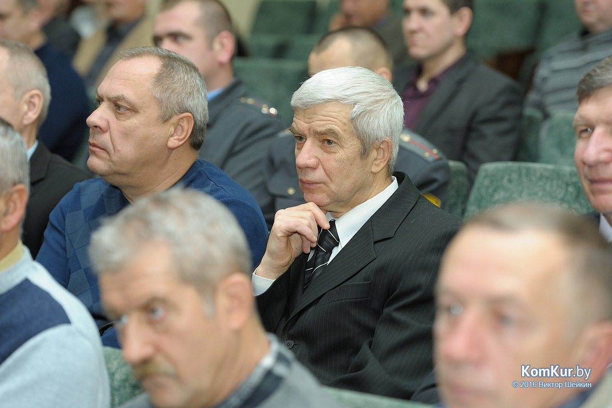 В Бобруйске чествовали ветеранов милиции