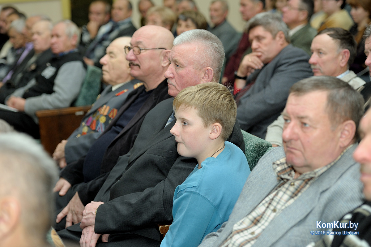 В Бобруйске чествовали ветеранов милиции