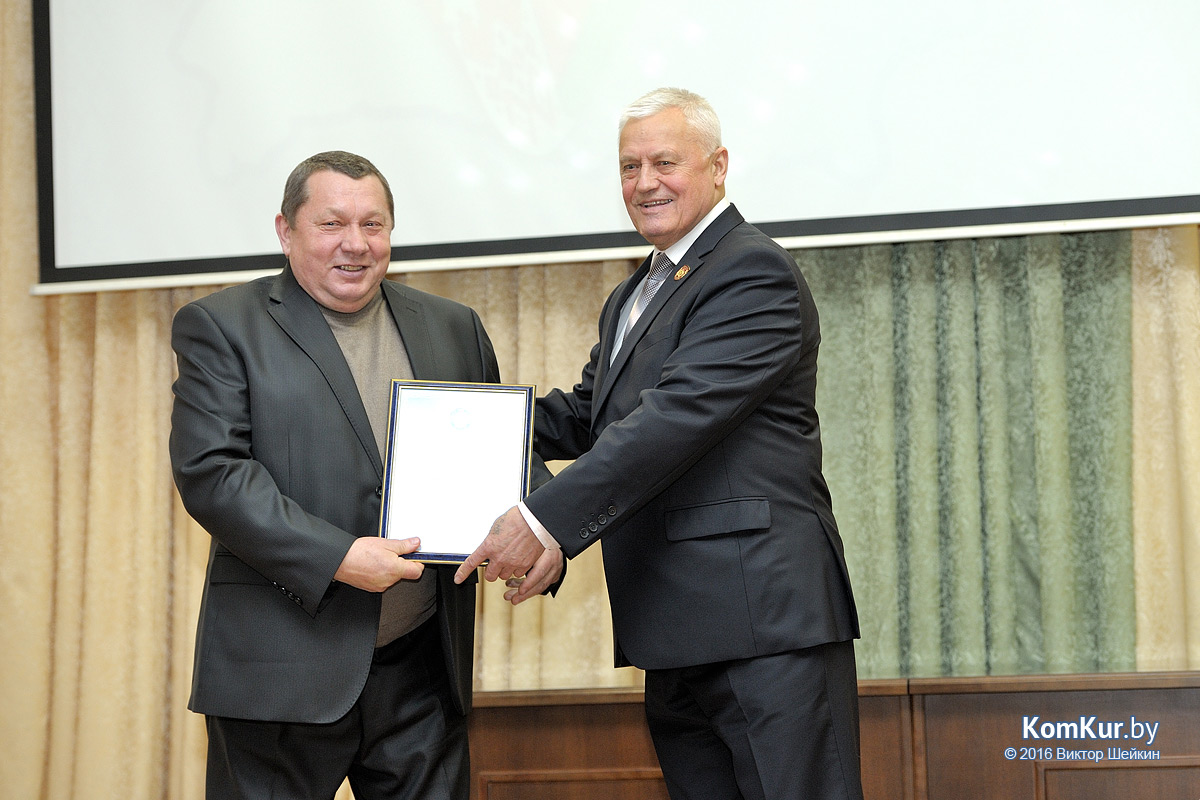 В Бобруйске чествовали ветеранов милиции