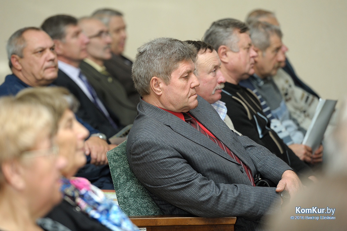 В Бобруйске чествовали ветеранов милиции