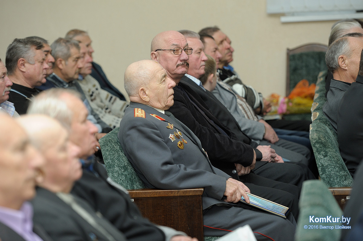 В Бобруйске чествовали ветеранов милиции