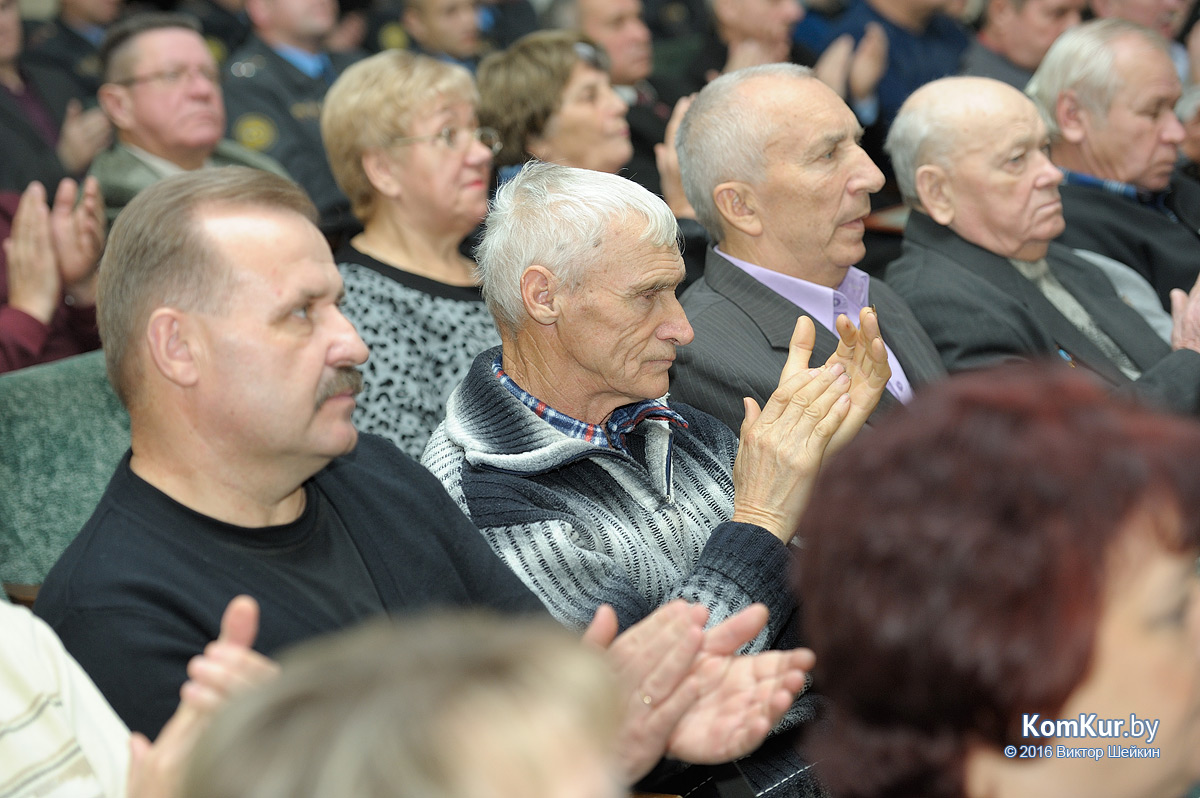 В Бобруйске чествовали ветеранов милиции