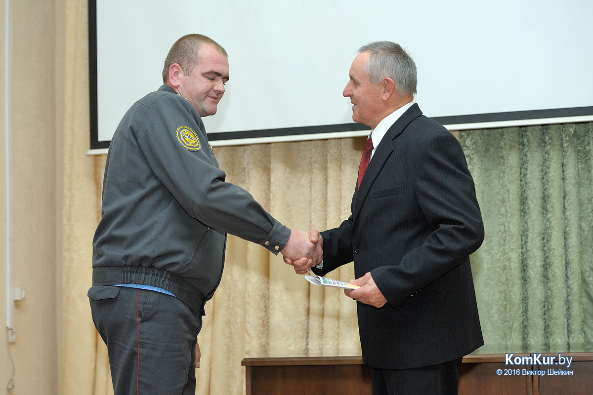 В Бобруйске чествовали ветеранов милиции