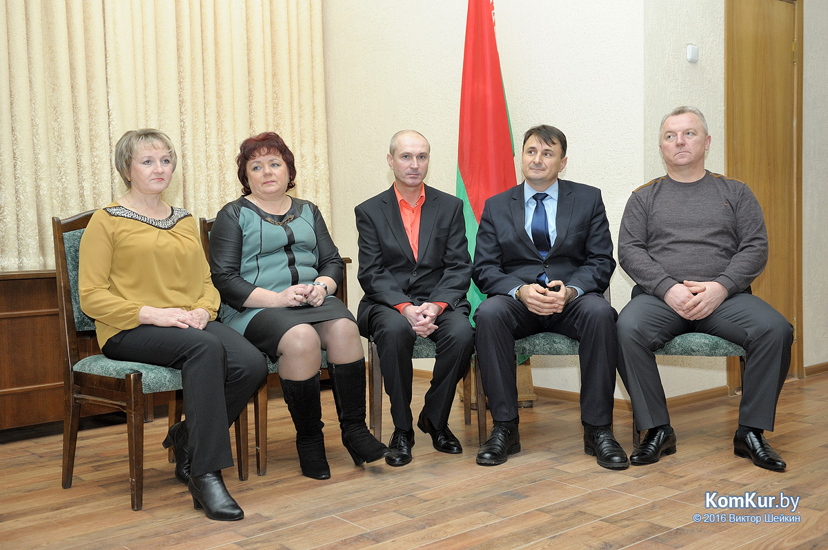 В Бобруйске чествовали ветеранов милиции