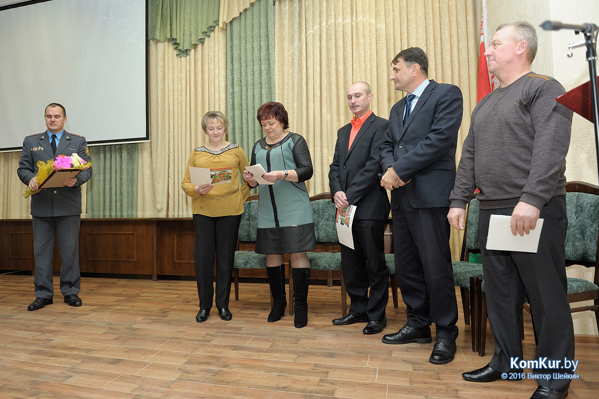 В Бобруйске чествовали ветеранов милиции