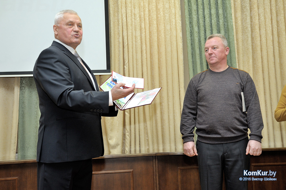 В Бобруйске чествовали ветеранов милиции