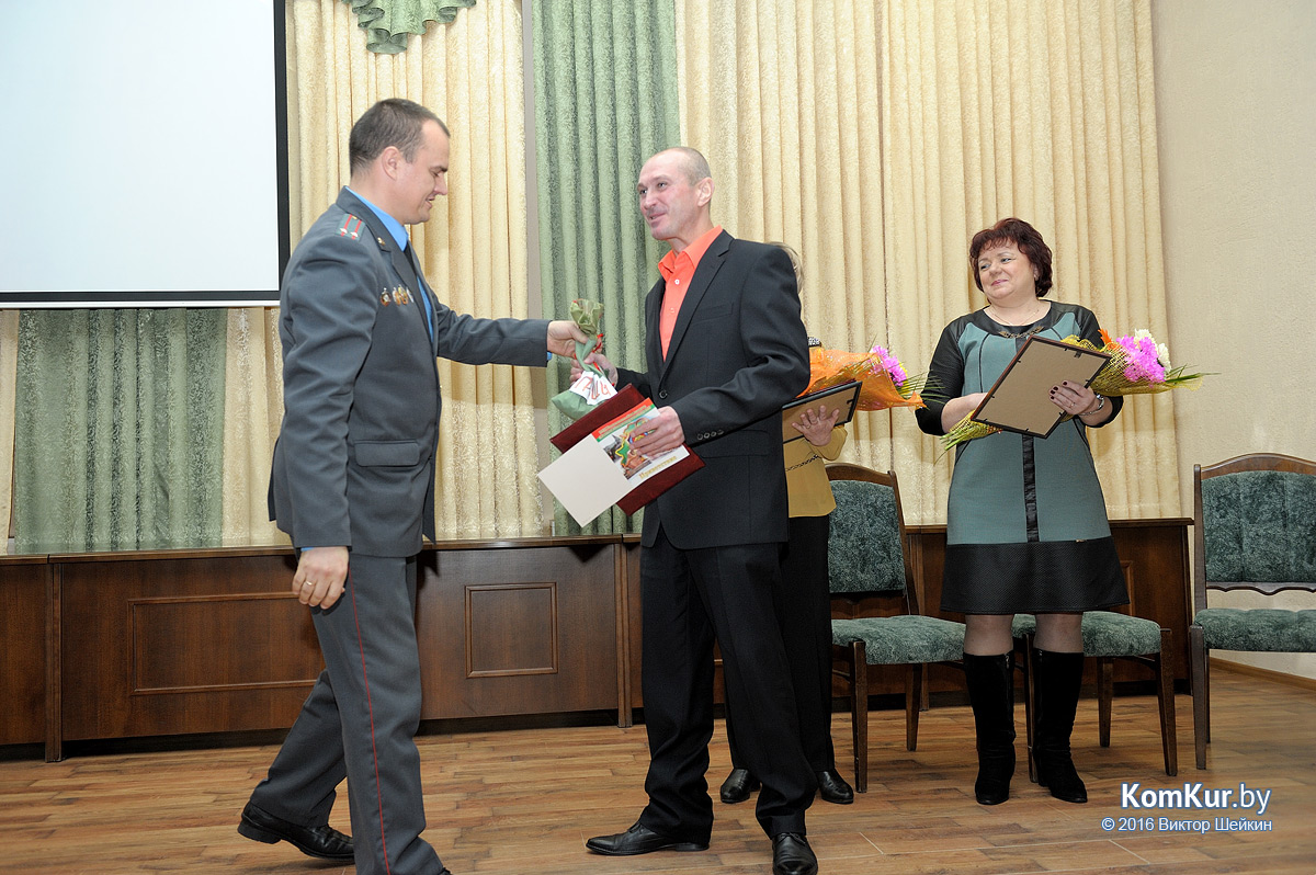 В Бобруйске чествовали ветеранов милиции