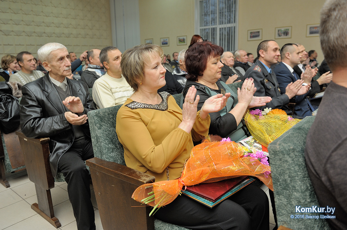 В Бобруйске чествовали ветеранов милиции