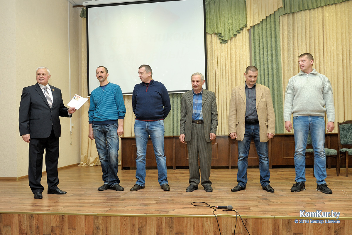 В Бобруйске чествовали ветеранов милиции