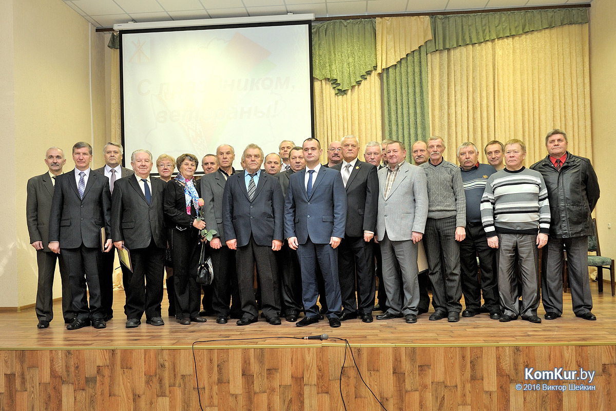 В Бобруйске чествовали ветеранов милиции