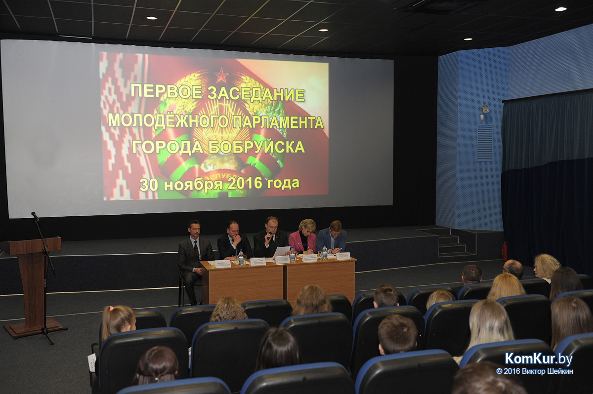 Избран новый председатель Молодежного парламента Бобруйска