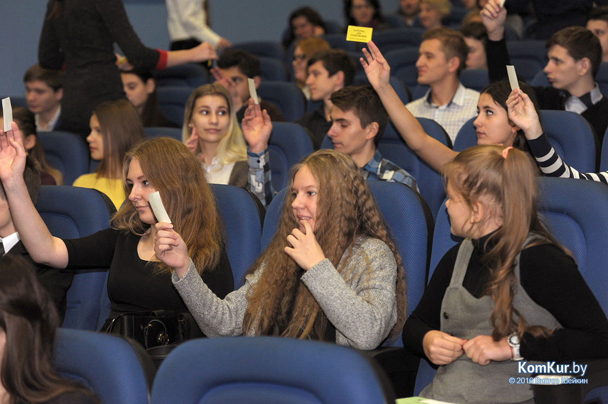 Избран новый председатель Молодежного парламента Бобруйска