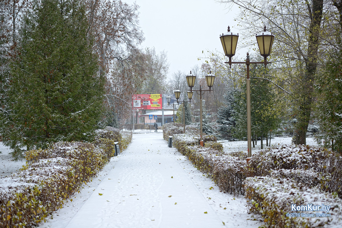 Бобруйск под снегом