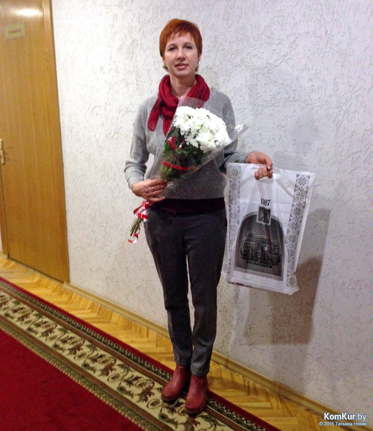 В Бобруйске поздравили маму чемпиона