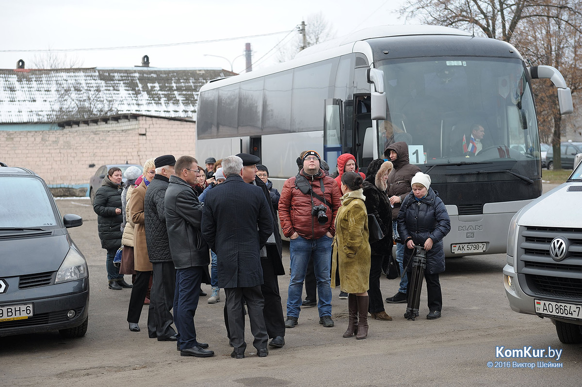 Бобруйск посетили российские журналисты
