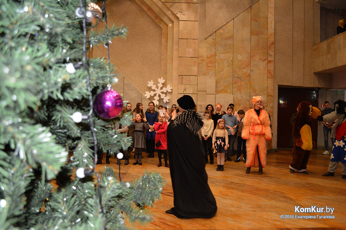 В Бобруйске отличников учебы поздравили с наступающим Новым годом