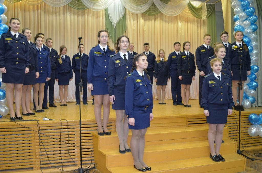 Учеников 21-й школы Бобруйска посвятили в кадеты