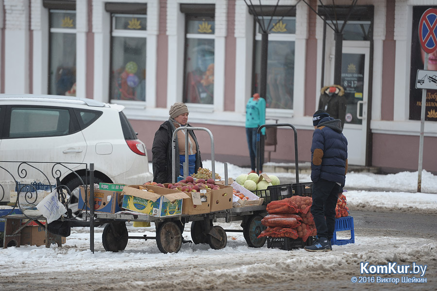 Уличная торговля Бобруйска: обратная сторона